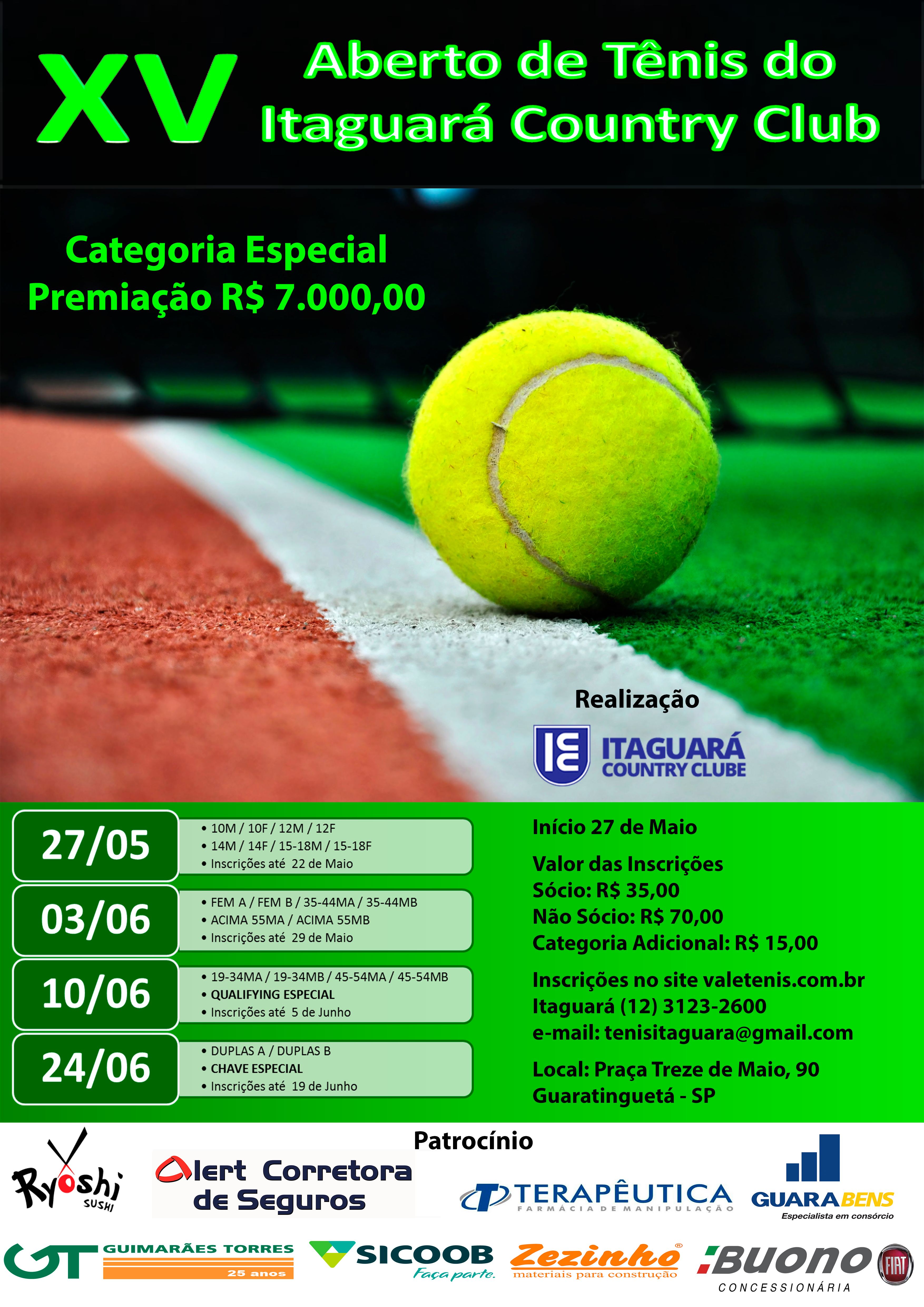 Vem aí o 1º Torneio Interno de Tênis de Mesa no Itaguará! - Itaguará  Country Clube